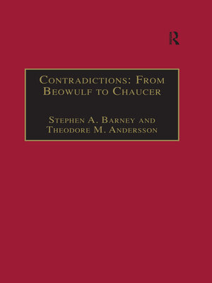 cover image of Contradictions
